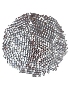 Azulejos de Mosaico de Cristal Esweny 1.1lb 525 Piezas Café