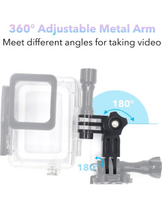 Brazo de Extensión Homeet de Aluminio para Cámaras - Paquete de 2 2