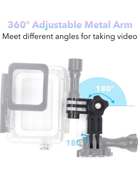 Brazo de Extensión Homeet de Aluminio para Cámaras - Paquete de 2