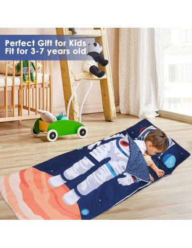Saco de dormir infantil Decalsweet Astronauta 150x58 cm