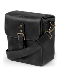 Bolsa de Mensajero MegaGear de Cuero Genuino para Cámaras