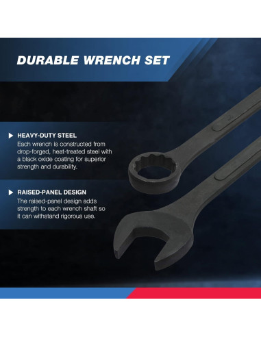 Juego de Llaves de Trabajo Pesado Neiko 03125A - 6 Piezas SAE