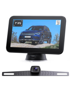 Kit Cámara de Respaldo con Monitor 7" HD 1080P ZEROXCLUB