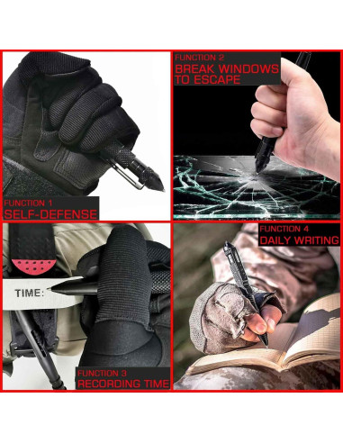 Kit de Trauma IFAK Mejorado 74 Piezas Bolsa Molle Negra