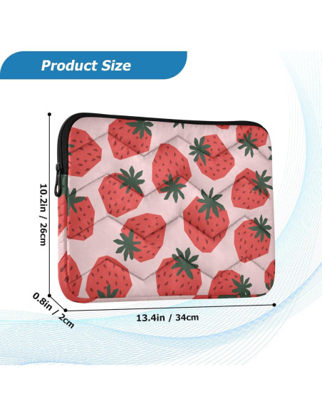 Funda para Laptop Mazeann 13-14" Impermeable Fruta Fresa