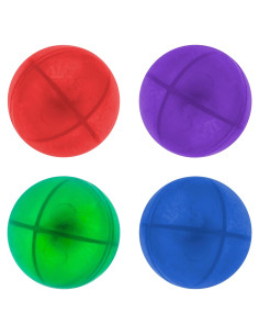 PicassoTiles 4 Piezas Canicas para Pistas Magnéticas 3D