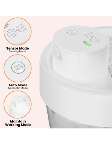 Fuente de Agua Portátil Pewkim para Gatos 1.01L Recargable