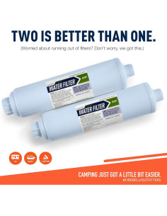 Filtro de Agua Inline Firebelly Outfitters - Paquete de 2 2
