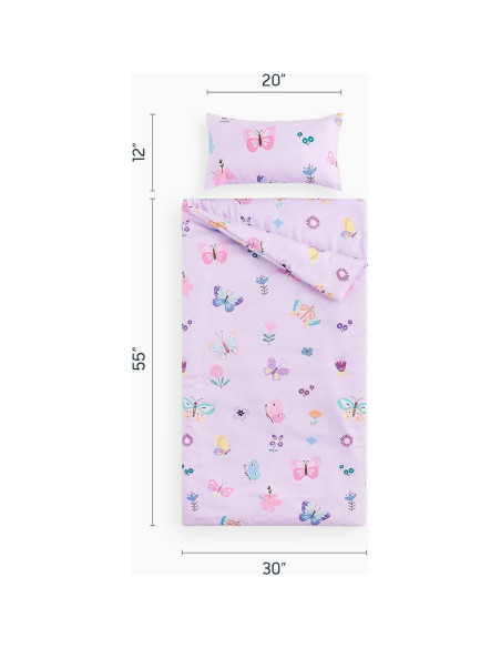 Saco de Dormir para Niños Despertar en Nube 139.7x76.2cm Saco de Dormir para Niños Despertar en Nube 139.7x76.2cm