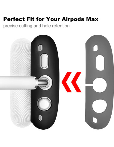 Funda de Silicona para Auriculares AirPods Max FILOTO Negro