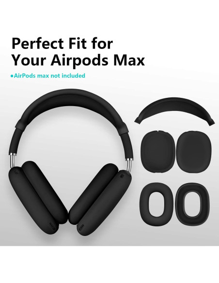 Funda de Silicona para Auriculares AirPods Max FILOTO Negro