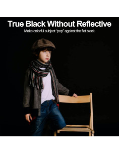 Cortina de Fondo Negra EMART 1.52 x 2.13 m para Fotografía 2