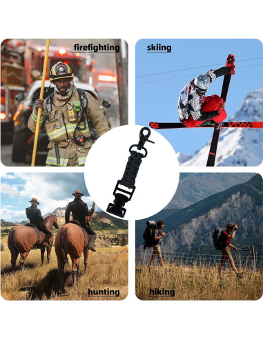 Soporte de Clip para Guantes KUNN - Alta Resistencia, Negro