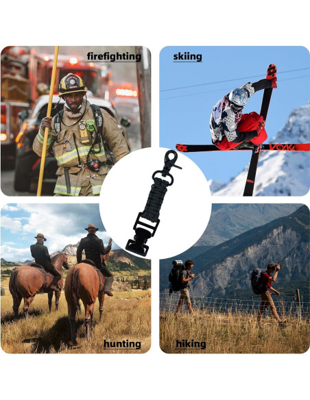 Soporte de Clip para Guantes KUNN - Alta Resistencia, Negro