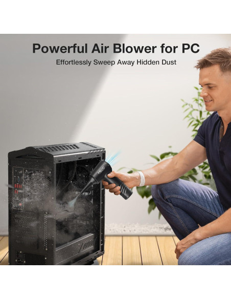 Aspiradora de Teclado Eléctrica MECO ELEVERDE 4 en 1 13KPA