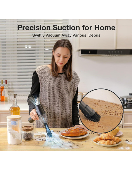 Aspiradora de Teclado Eléctrica MECO ELEVERDE 4 en 1 13KPA