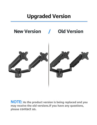 Soporte de Pared Doble para Monitor MOUNTUP 32" Ajustable VESA