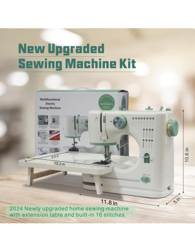 Máquina de Coser Portátil ShyangLiang LH-SM520A 16 Puntadas