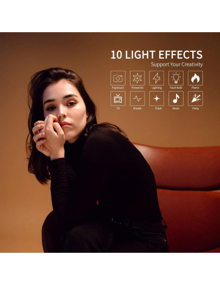 Luz de Estudio Bi-Color FEELWORLD FL125B 125W 2700K-6500K