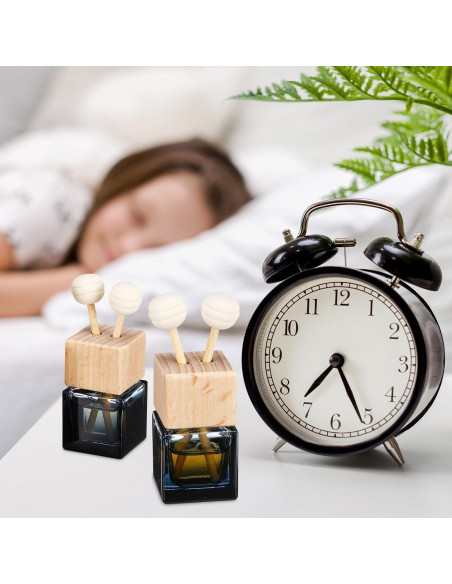 100 Botellas Difusor de Aceite Esencial Zubebe para Auto