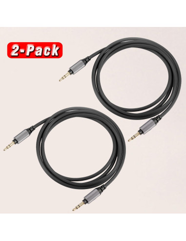 Cable de Audio 3.5mm FAAEAL para Auriculares Sony y Audio-Technica 1.5m