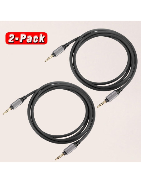 Cable de Audio 3.5mm FAAEAL para Auriculares Sony y Audio-Technica 1.5m