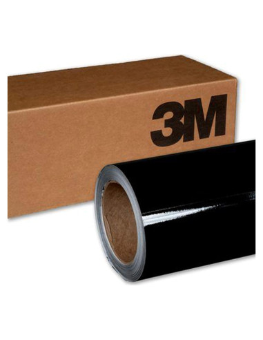 Película de Vinilo 3M 2080 G12 Negro Brillante 0.09m x 0.09m
