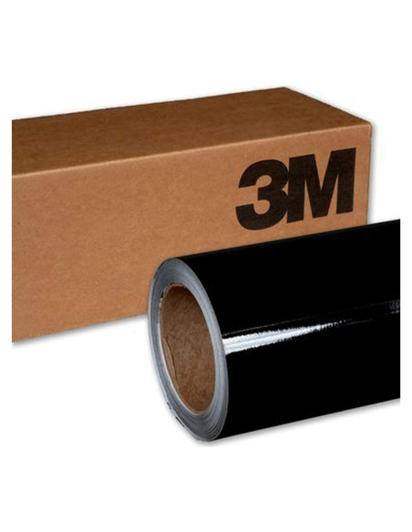 Película de Vinilo 3M 2080 G12 Negro Brillante 0.09m x 0.09m