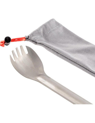 Cuchara Tenedor Titanio CORE ELEMENT CE 21.5 cm Mango Largo