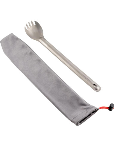 Cuchara Tenedor Titanio CORE ELEMENT CE 21.5 cm Mango Largo