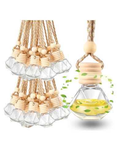 100 Piezas Ambientador de Aire para Coche Rtteri Diamante