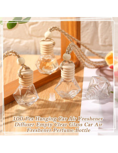 100 Piezas Ambientador de Aire para Coche Rtteri Diamante 2