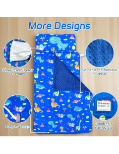 Colchoneta para Siesta Niños Googgoing con Almohada y Manta 2
