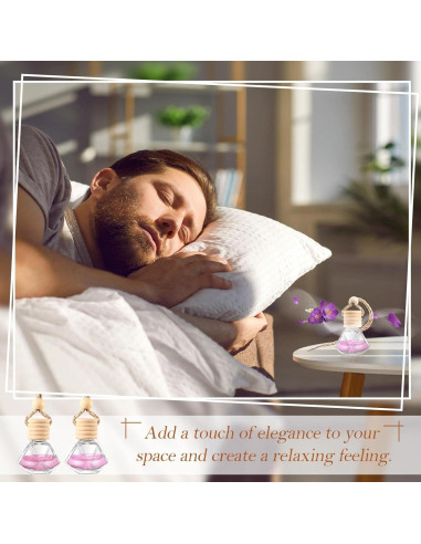 100 Piezas Ambientador de Aire para Coche Rtteri Diamante