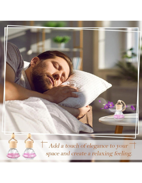 100 Piezas Ambientador de Aire para Coche Rtteri Diamante