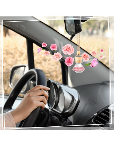 100 Piezas Ambientador de Aire para Coche Rtteri Diamante