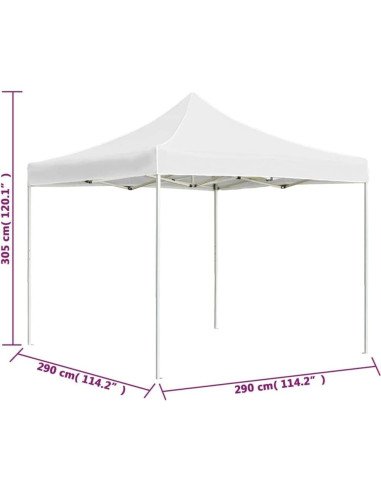 Carpa de Fiesta Plegable SHARK SHIP 2.90x2.90m Impermeable