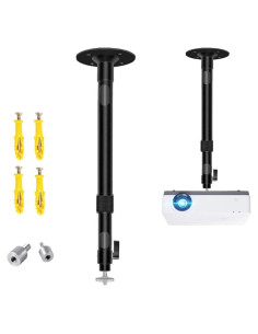 Soporte de Proyector 2-Be-Best Ajustable 37-62 cm Negro