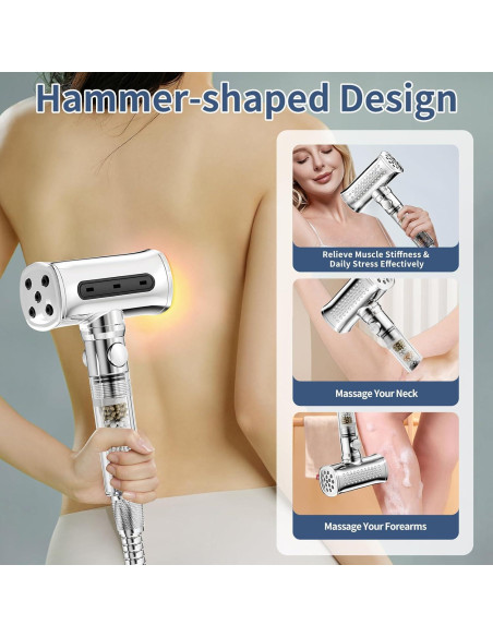 Cabezal de Ducha KAIYING Alta Presión 4 Modos Filtrado Cromo