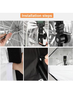 Kit Softbox Octagonal 80cm Godox con Rejilla y Bolsa 2