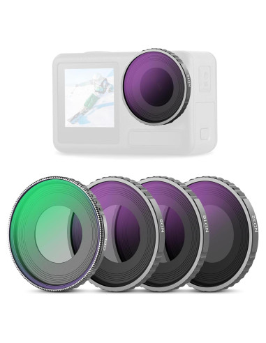 Kit de Filtros CPL y ND Neewer para DJI Osmo Action 4/5 Pro