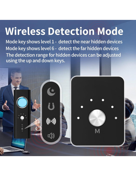 Detector de Cámaras Ocultas VERIVOXIA R35 - Anti Espionaje Detector de Cámaras Ocultas VERIVOXIA R35 - Anti Espionaje