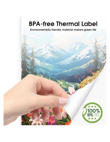 Papel Térmico A4 PhoFuta 200 Hojas Compatible Impresoras