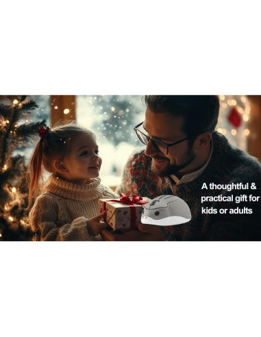 Ratón Inalámbrico Bluetooth Kawaii Forma de Hámster SHARE SUNSHINE