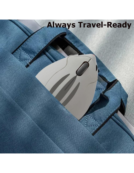 Ratón Inalámbrico Bluetooth Kawaii Forma de Hámster SHARE SUNSHINE