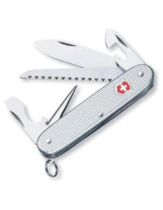 Cuchillo Suizo Victorinox Farmer Alox 9 Funciones Plata