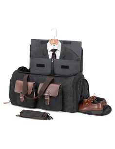 Bolsa de Ropa Duffle 2 en 1 XL Negra - Garment001