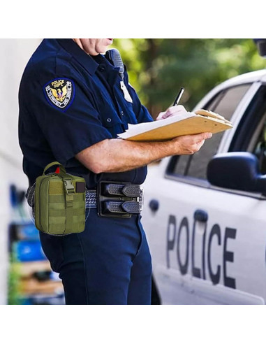 Kit de Primeros Auxilios Táctico Fozagoi IFAK 21.88x16.68cm