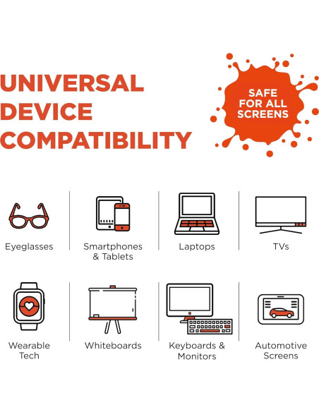 Limpiador de Pantalla WHOOSH! Duo - 100 ml + 9 ml con Paños