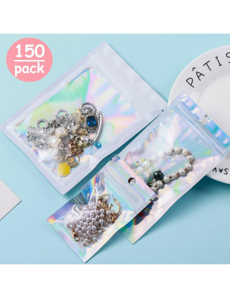 150 Bolsas Mylar Holográficas 10x15 cm Reutilizables Lucpur 150 Bolsas Mylar Holográficas 10x15 cm Reutilizables Lucpur